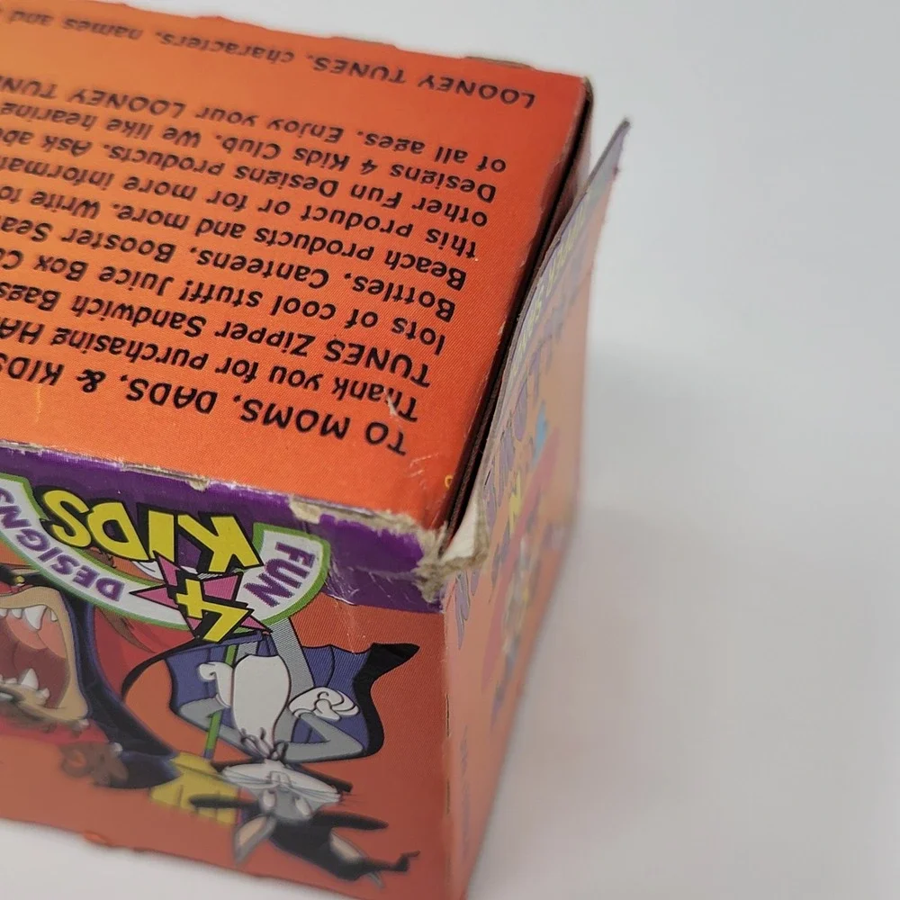 Vintage 1997 Looney Tunes 25 Halloween Zipper Sandwich Storage Bags NOS Sealed